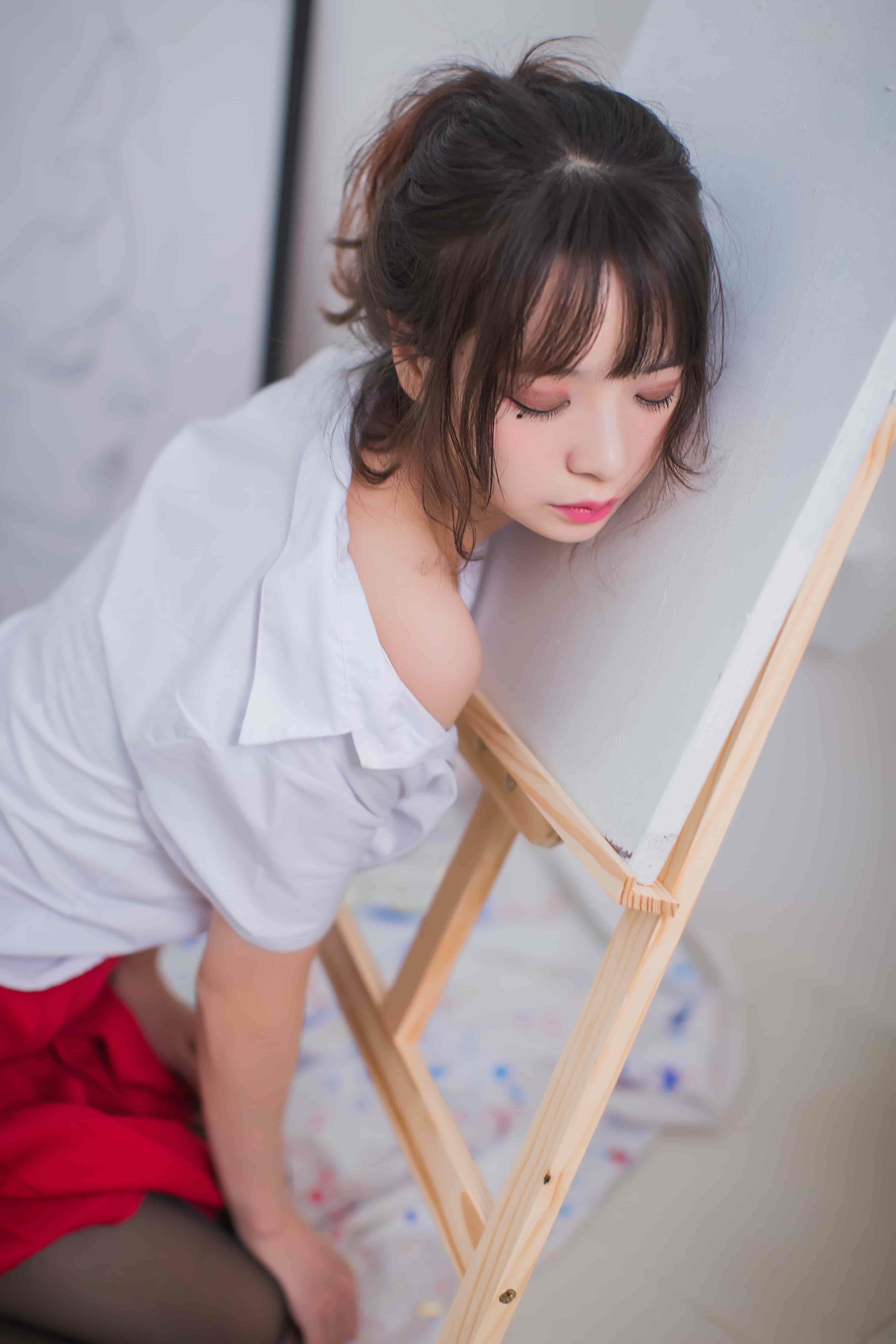 疯猫ss-画室jk[23P-172M]